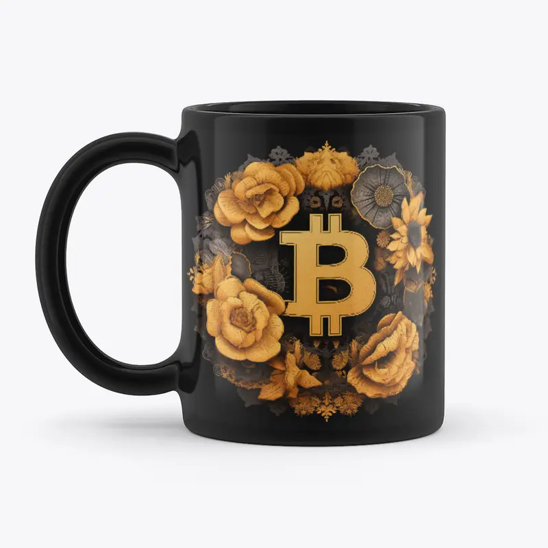 Gold flowers Bitcoin