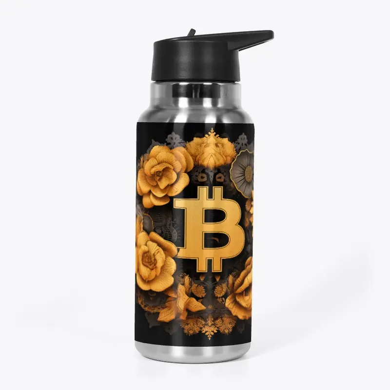 Gold flowers Bitcoin